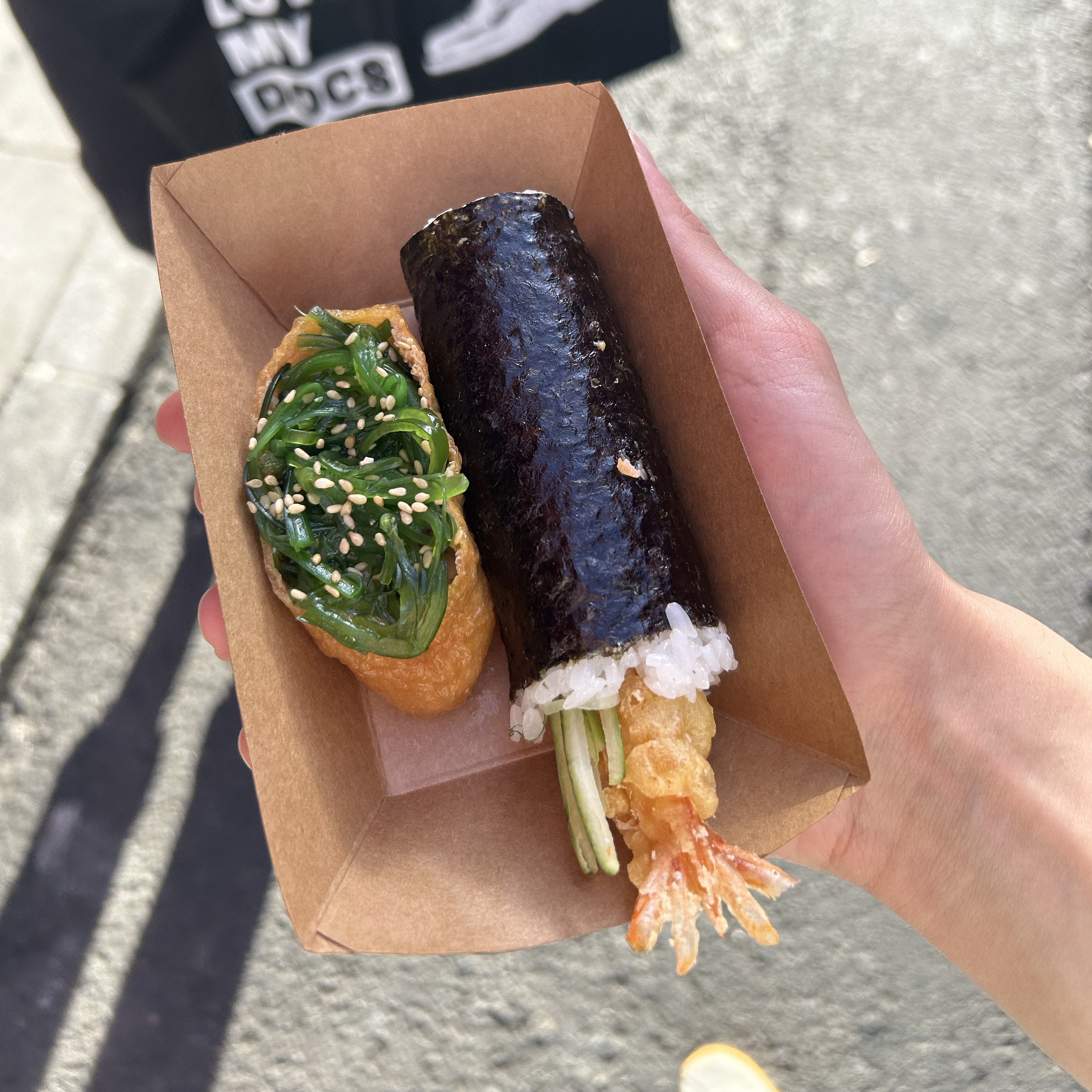 Sushi and Inari Sushi at Sushi Joy
