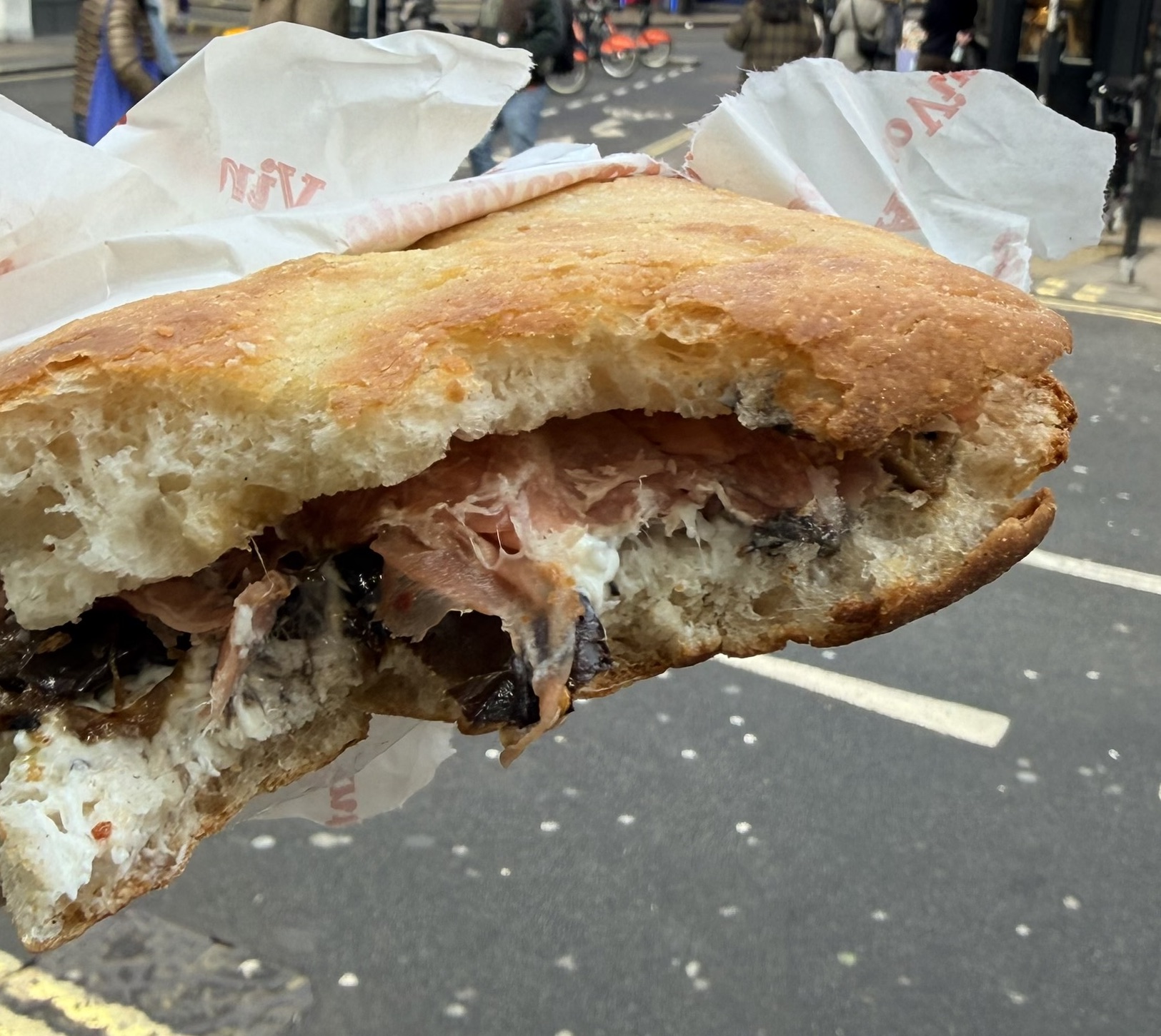 Tommy at All'Antico Vinaio